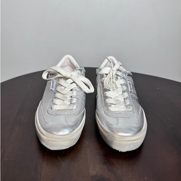 Golden Goose Soul-Star Metallic Leather Sneakers - Size 36 - Picture 4 of 10